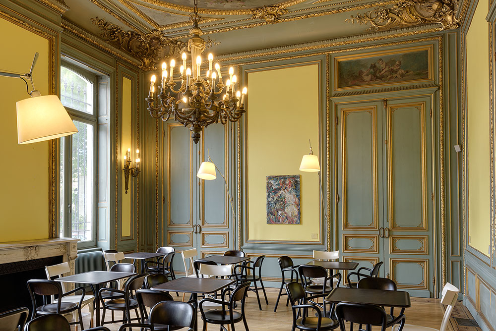 MUbacafé salon doré MUba Eugène Leroy Tourcoing
